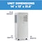 Commercial Cool 14,000 BTU Portable Air Conditioner CCPACA14W6C - alternate 6